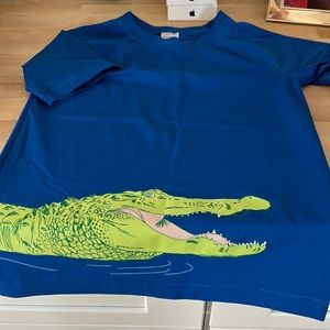 Hanna Andersson Size 12 Swim shirt alligator